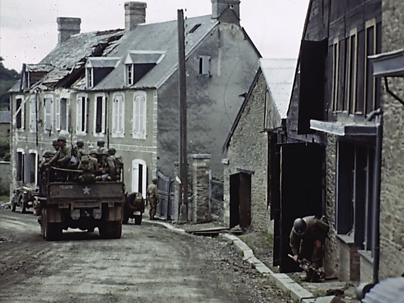 D-Day in color